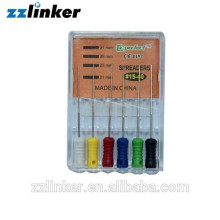 LK-Q25 Uso manual Endodoncia de acero inoxidable 6pcs / box Dental Spreader